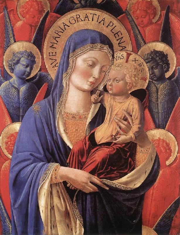 GOZZOLI, Benozzo Madonna and Child gh oil painting picture